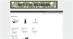 Desktop Screenshot of buycacreaders.com