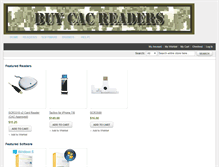 Tablet Screenshot of buycacreaders.com